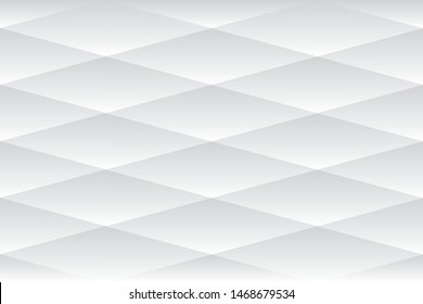 Abstract geometric white color background, vector illustration