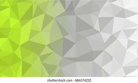 Abstract Geometric White Colorful Low Poly Background. Creative Design. Bright Polygonal pattern.