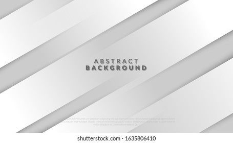 abstract geometric white and gray background. vector illustration