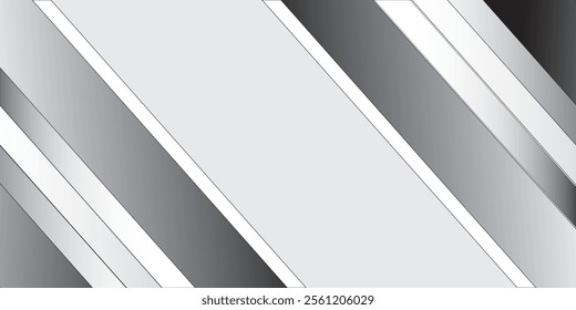Abstract geometric white and gray Background. with space for concept design Technology and modern.