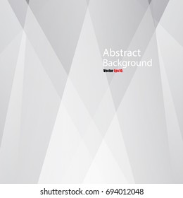 Abstract geometric white and gray Background .Technology modern , with space for design, text input,vector illustration.