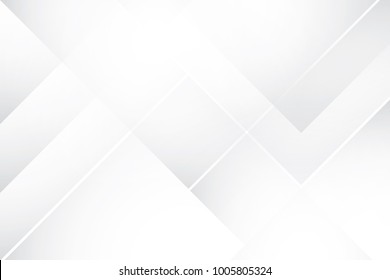 Abstract geometric white and gray color background. Vector, illustration.