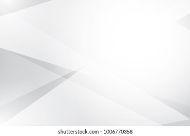 Abstract geometric white and gray color background. Vector, illustration.