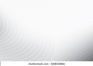 Abstract geometric white and gray color background. Vector, illustration.