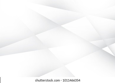 Abstract geometric white and gray color background. Vector, illustration.