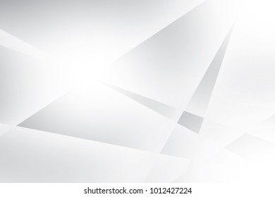 Abstract geometric white and gray color background. Vector, illustration.