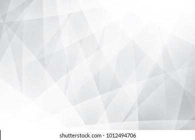 Abstract geometric white and gray color background. Vector, illustration.