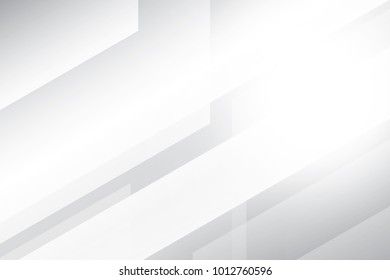 Abstract geometric white and gray color background. Vector, illustration.