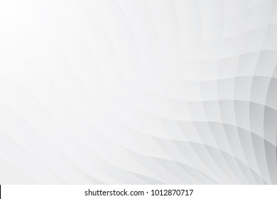 Abstract geometric white and gray color background. Vector, illustration.