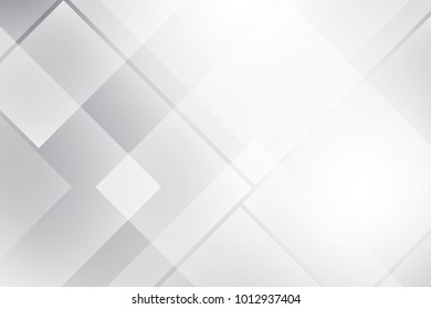 Abstract geometric white and gray color background. Vector, illustration.