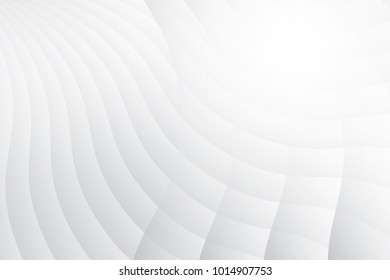 Abstract geometric white and gray color background. Vector, illustration.