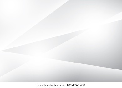 Abstract geometric white and gray color background. Vector, illustration.