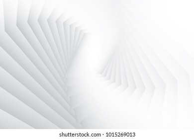 Abstract geometric white and gray color background. Vector, illustration.