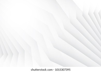 Abstract geometric white and gray color background. Vector, illustration.