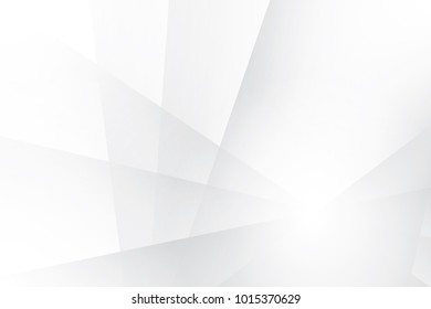 Abstract geometric white and gray color background. Vector, illustration.