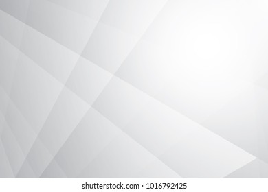 Abstract geometric white and gray color background. Vector, illustration.