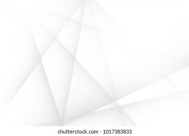 Abstract geometric white and gray color background. Vector, illustration.