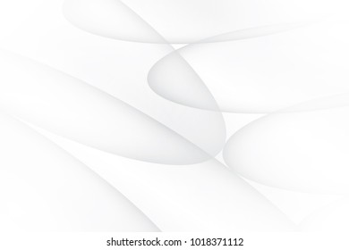 Abstract geometric white and gray color background. Vector, illustration.