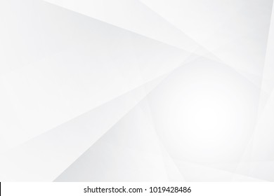 Abstract geometric white and gray color background. Vector, illustration.