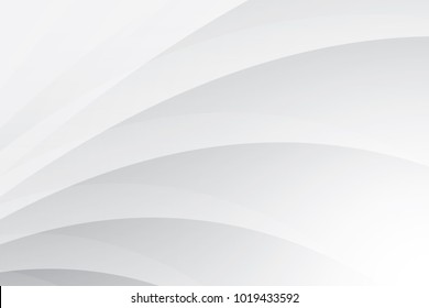 Abstract geometric white and gray color background. Vector, illustration.