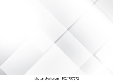 Abstract geometric white and gray color background. Vector, illustration.