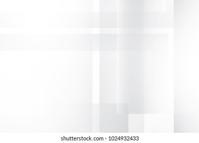 Abstract geometric white and gray color background. Vector, illustration.