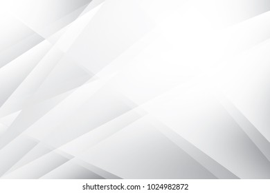 Abstract geometric white and gray color background. Vector, illustration.