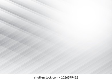 Abstract geometric white and gray color background. Vector, illustration.