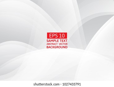 Abstract geometric white and gray color, Modern vector background
