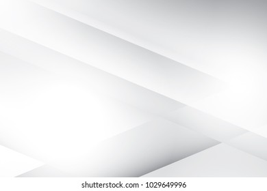 Abstract geometric white and gray color background. Vector, illustration.
