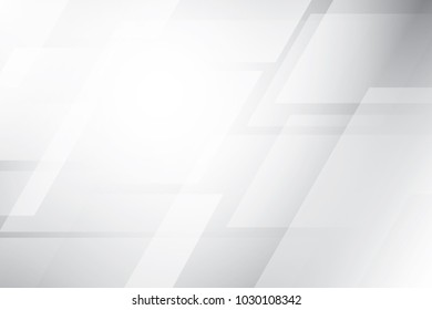 Abstract geometric white and gray color background. Vector, illustration.