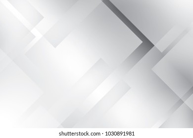 Abstract geometric white and gray color background. Vector, illustration.