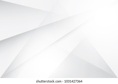 Abstract geometric white and gray color background. Vector, illustration.