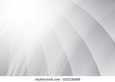 Abstract geometric white and gray color background. Vector, illustration.