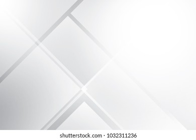 Abstract geometric white and gray color background. Vector, illustration.