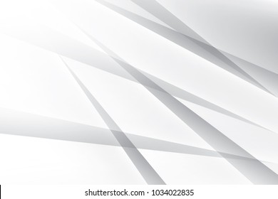 Abstract geometric white and gray color background. Vector, illustration.