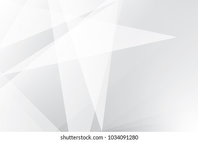 Abstract geometric white and gray color background. Vector, illustration.