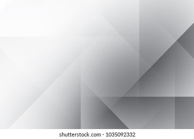 Abstract geometric white and gray color background. Vector, illustration.