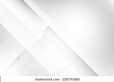 Abstract geometric white and gray color background. Vector, illustration.