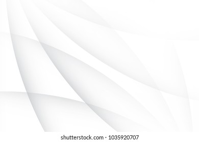 Abstract geometric white and gray color background. Vector, illustration.