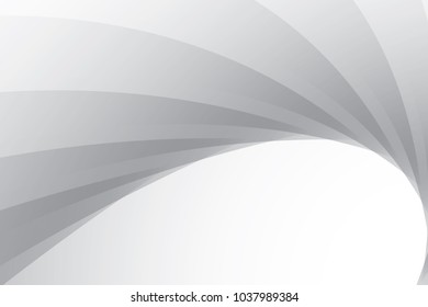 Abstract geometric white and gray color background. Vector, illustration.