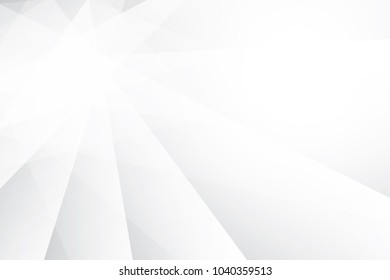 Abstract geometric white and gray color background. Vector, illustration.