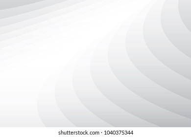 Abstract geometric white and gray color background. Vector, illustration.