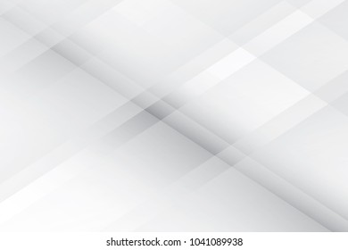 Abstract geometric white and gray color background. Vector, illustration.