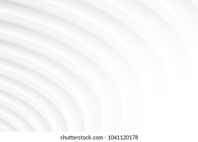 Abstract geometric white and gray color background. Vector, illustration.