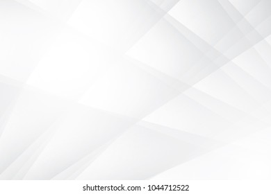 Abstract geometric white and gray color background. Vector, illustration.