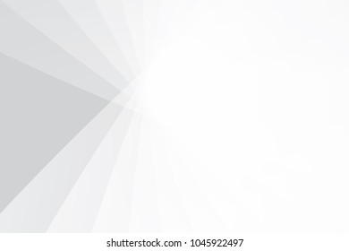 Abstract geometric white and gray color background. Vector, illustration.