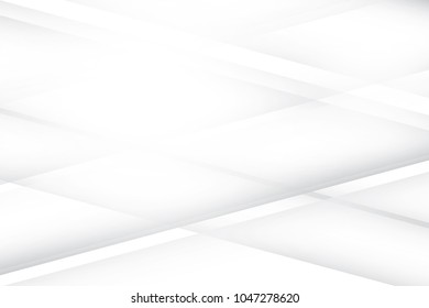 Abstract geometric white and gray color background. Vector, illustration.