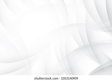 Abstract geometric white and gray color background. Vector, illustration.