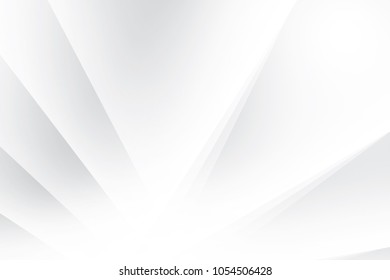 Abstract geometric white and gray color background. Vector, illustration.